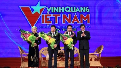 Collectives, individuals honoured at ‘Vietnam Glory’ program - ảnh 1